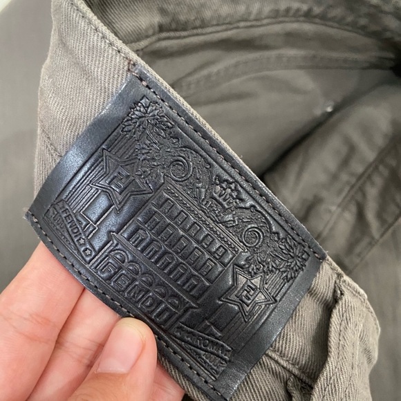 Fendi olive slim jeans women’s size 42 EU - Picture 7 of 10